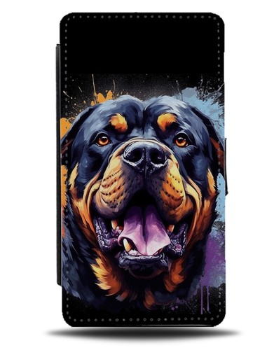 Portafoglio nero rottweiler - portafoglio,